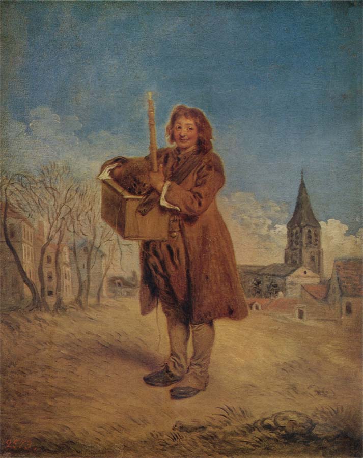 WATTEAU, Antoine The Savoyard